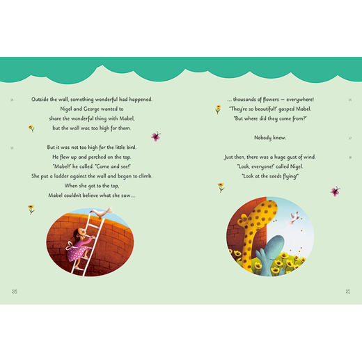 美宝的魔法花园(聪明豆绘本.中英双语版) 商品图5