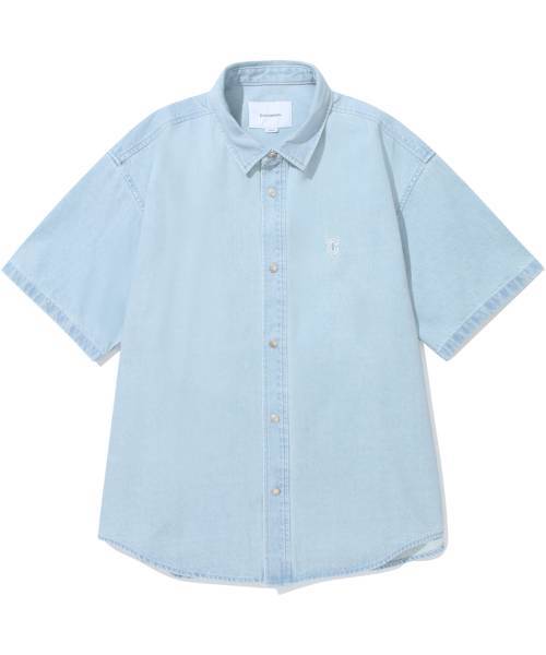 【云粉节】【6折】6楼COVERNAT牛仔中款衬衫CO2402SS03吊牌价559折后价335 商品图0