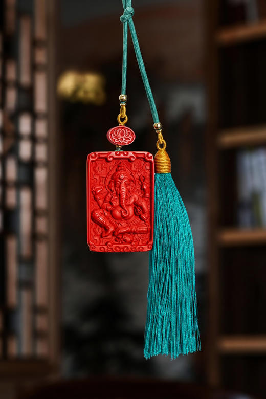 朱砂方牌挂饰 商品图3