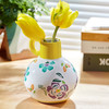 JOYYE旅绘丛林-釉下彩陶瓷花瓶客厅插花高级感小众水培绿植花器家居小花瓶 商品缩略图2