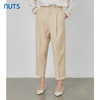 NUTS秋季新款气质通勤风a字版型休闲长裤女231073040B 商品缩略图0