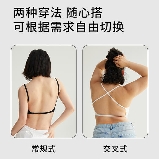 半醒it girl美背挂脖吊带背心外穿带胸垫短款上衣 商品图4