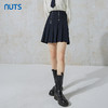 NUTS春秋季新款时尚甜美学院风设计感百褶半身短裙女231061131 商品缩略图3