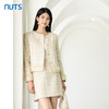 NUTS2023秋季新款气质通勤小香风短外套+半身裙时尚套装4381407A1 商品缩略图2