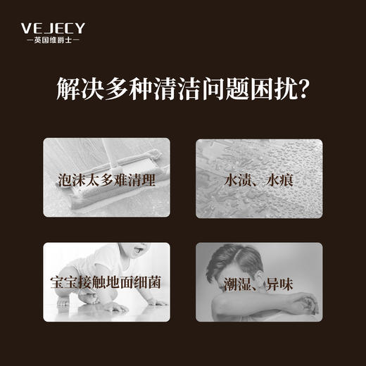 【49.9元两瓶】维爵士地板清洁剂 | 清洁去污 高倍浓缩 两种香型 洗地机适用 720ml/瓶大容量 商品图2