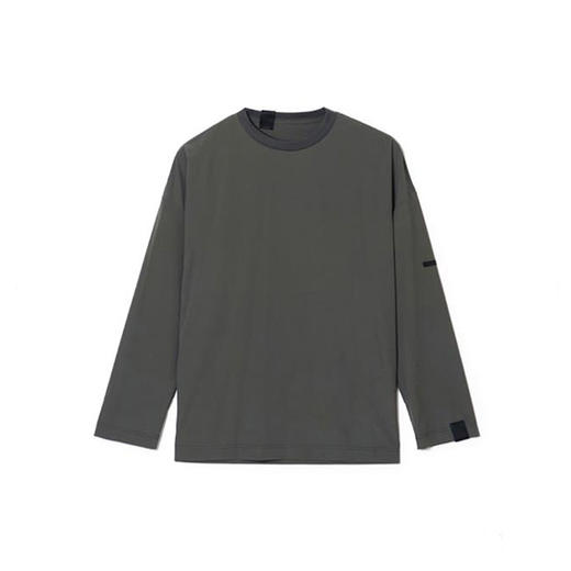 N.HOOLYWOOD CREW NECK LONG SLEEVE 机能性面料宽松长袖圆领T恤 商品图3