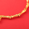 竹节串珠金手链 商品缩略图3