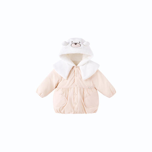 【商场同款】英氏童装女宝羽绒服冬季可爱保暖羽绒服外套新款超韧绒 商品图4