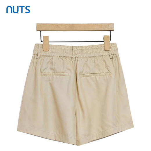 NUTS外穿百搭松紧腰带阔腿夏季新款休闲短裤429071343 商品图1