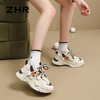 ZHR则则厚底老爹鞋女春季新款小个子增高百搭休闲鞋透气运动鞋女 商品缩略图6