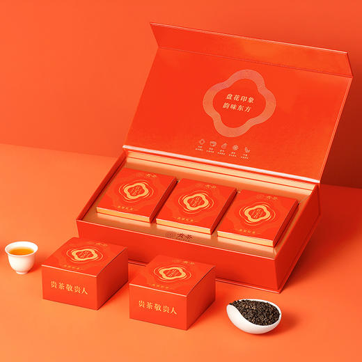 【贵茶】红宝石红茶·中国红礼盒2023版198g 商品图2