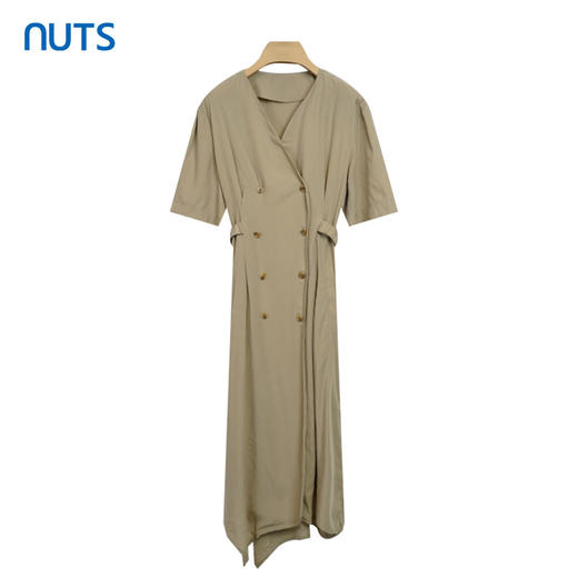 NUTS夏季新款洋气高级感裙子法式风简约通勤连衣裙221101254 商品图0