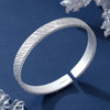 子佩集S999银【孜孜不倦】手镯【JLSZ012】纯银手镯2408 商品缩略图1