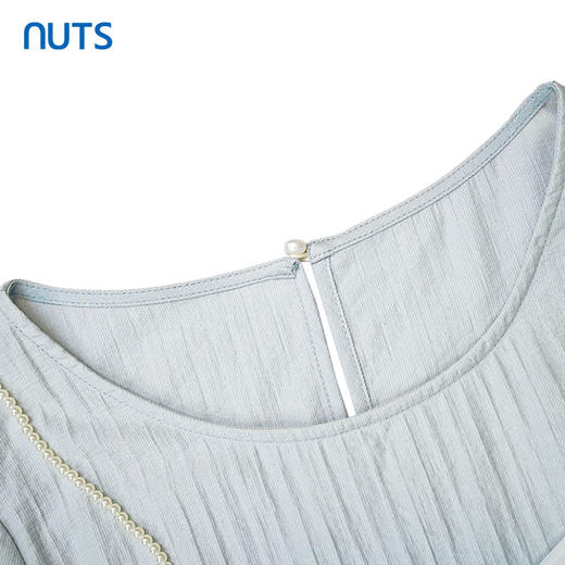 NUTS女装连衣裙夏季气质收腰显瘦中长款裙子429102321 商品图2