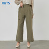 NUTS春秋季新款时尚气质通勤风宽松显瘦百搭休闲西装长裤231073008B 商品缩略图0