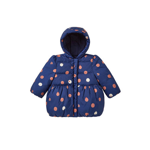 【商场同款】英氏童装羽绒服外套女童中大童冬季加厚羽绒服保暖超韧绒 商品图4