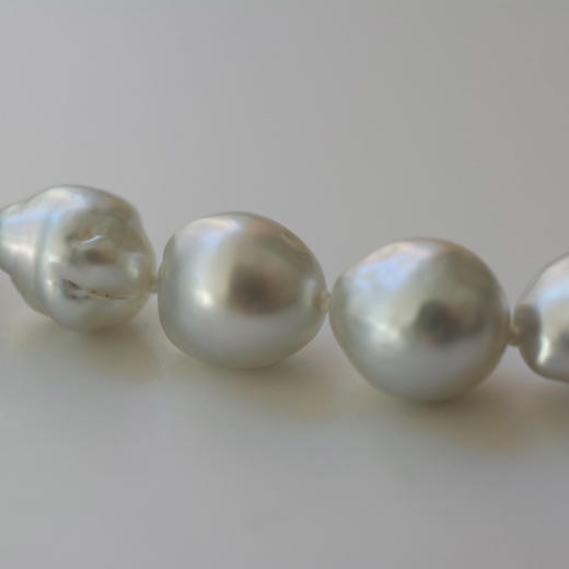 订购6周到｜Shinkai-South sea Pearl-巴洛克珍珠 项链［日本设计师］ 商品图4