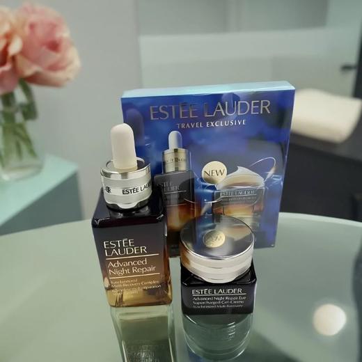 雅诗兰黛精华眼霜两件套（小棕瓶精华液50ml+小棕瓶眼霜15ml） 商品图1