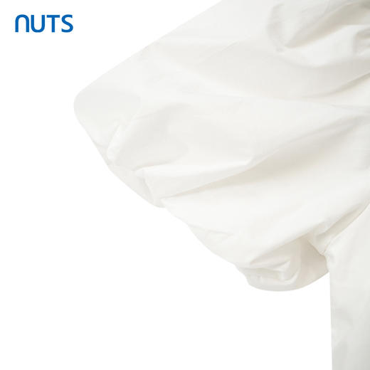 NUTS少女方领甜美温柔休闲风宽松显瘦短袖衬衫上衣428013500 商品图4