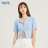 NUTS夏季新款时尚气质风双拉链短袖针织衫221053071 商品缩略图4