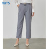 NUTS秋季新款时尚气质通勤风宽松显瘦阔腿休闲长裤女231073194 商品缩略图3