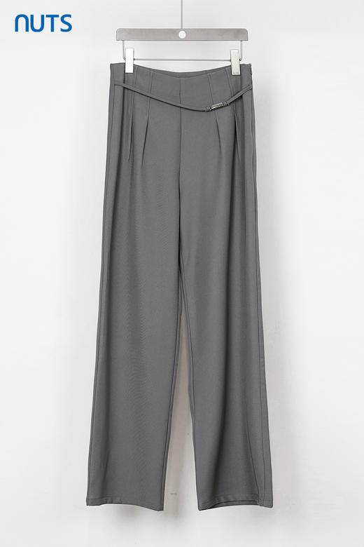 NUTS秋季新款高级感直筒西装垂感阔腿长裤女332072261 商品图5