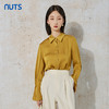 NUTS春秋季新款时尚气质通勤风宽松显瘦长袖衬衫女231013023B 商品缩略图2