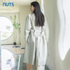 NUTS高级感流行通勤简约风长款风衣外套女2023秋季新款4340406A1 商品缩略图3