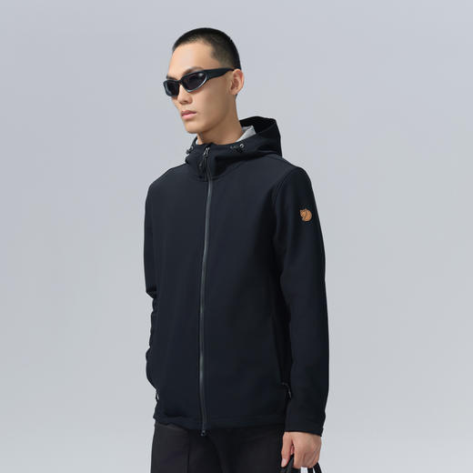 北极狐 男士户外连帽外套 2024秋冬徒步露营防风保暖夹克08242183 商品图1