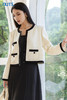 NUTS秋季新款高级感气质通勤小香风时尚撞色短款外套女4340402A1 商品缩略图5