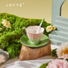 JOYYE花开映喜-釉下彩浮雕花高颜值创意杯子女下午茶杯碟套装陶瓷带勺礼盒 商品缩略图10