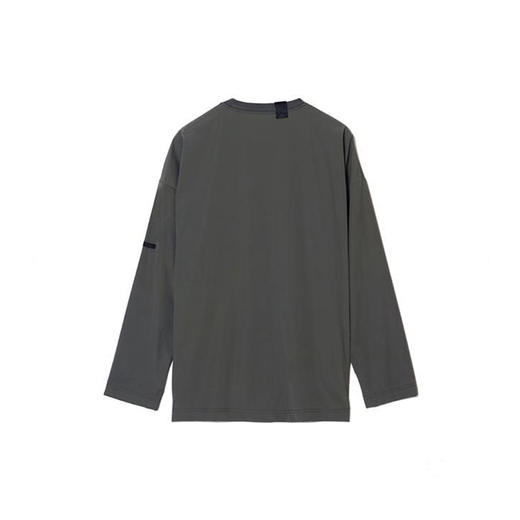 N.HOOLYWOOD CREW NECK LONG SLEEVE 机能性面料宽松长袖圆领T恤 商品图4