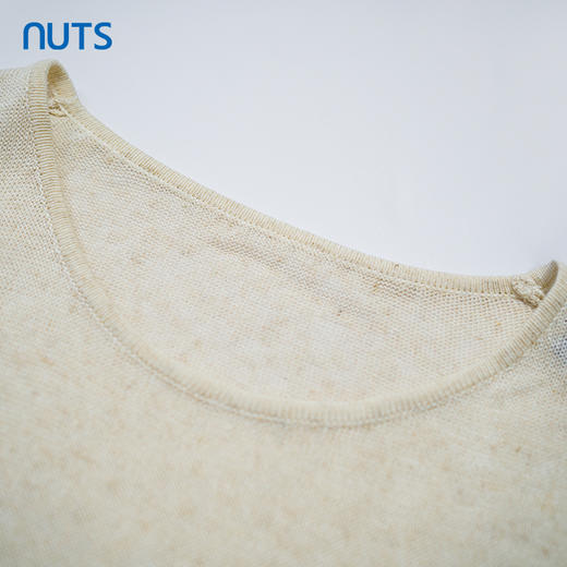 NUTS秋季新款气质百搭纯色慵懒风套头衫女331053357 商品图2