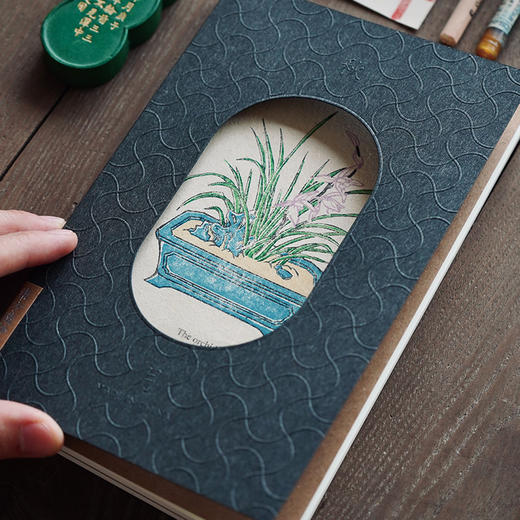 自然造物笔记本本子高颜值2024年新款复古手账本草稿本文具礼物 商品图5