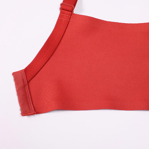 都市丽人内衣聚拢升杯常规文胸蕾丝中厚文胸3/4杯三排扣无钢圈YBT5D3 商品图7