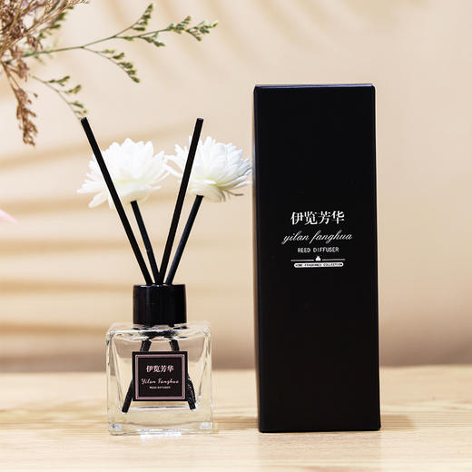 「拍1发3，19.9到手3盒」伊览芳华栀子花香薰 居家日用留香无火香薰室内厕所藤条空气清新剂家居饰品 商品图2