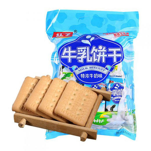 红了牛乳饼干180g(6944483802017) 商品图0