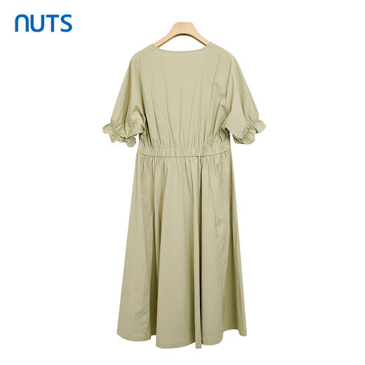 NUTS夏季新款宽松气质时尚女士中长款连衣裙221101311 商品图1