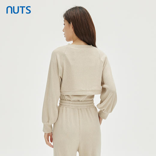 NUTS秋季新款时尚气质通勤风设计感修身显瘦短外套女332041093 商品图4