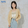 NUTS秋季新款时尚气质通勤风百搭薄款针织开衫短外套女231053033 商品缩略图0