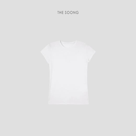 THESOONG|‘口碑无限回购’人手一件轻薄圆领纯色基础Tee上衣HWTX5183/HWTX5170 商品图2