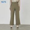 NUTS春秋季新款时尚气质通勤风宽松显瘦百搭休闲西装长裤231073008B 商品缩略图1