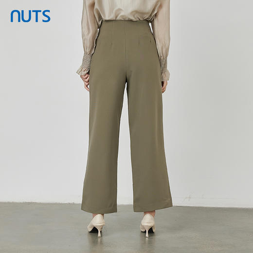 NUTS春秋季新款时尚气质通勤风宽松显瘦百搭休闲西装长裤231073008B 商品图1