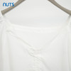 NUTS商场同款白色简约休闲中袖套头衫女121012017A 商品缩略图3