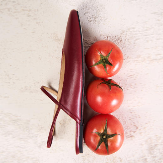 JUDYHUA 晨雾系列方头平底鞋 商品图1