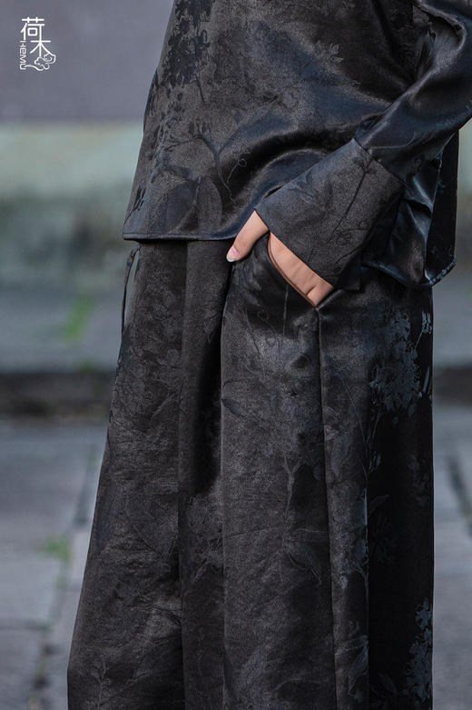 荷木HEMU丨花宴·九分裤 商品图3