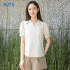 NUTS衬衣女夏季宽松短袖衬衫气质上衣轻熟法式小众夏428013548 商品缩略图1