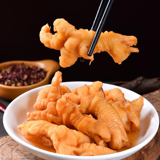 泡椒凤爪（无骨）220g，Q弹爽口，泡椒原味，胶原蛋白，湖北宜昌西陵鲜食泡菜，三峡民俗风味小吃 商品图2