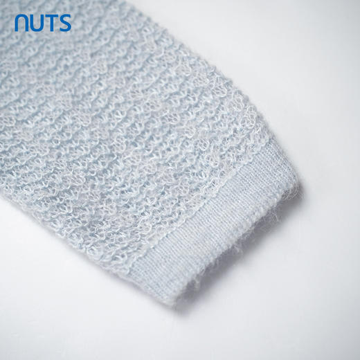 NUTS秋季新款纯色百搭薄款百搭长袖针织开衫短外套女334052309 商品图4