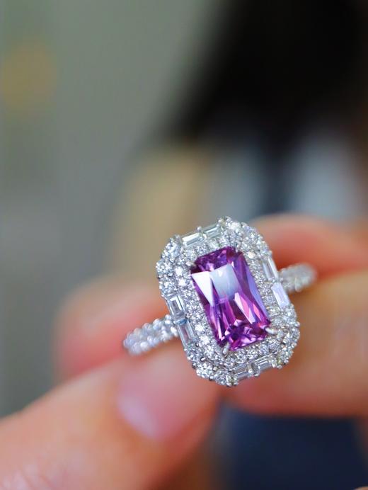 1.57ct 4.08g 帕帕拉恰戒指 商品图0